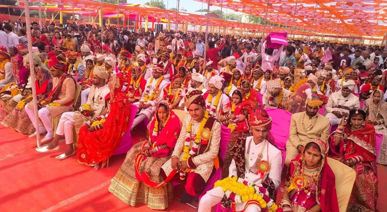 Samuhik Vivah ceremony